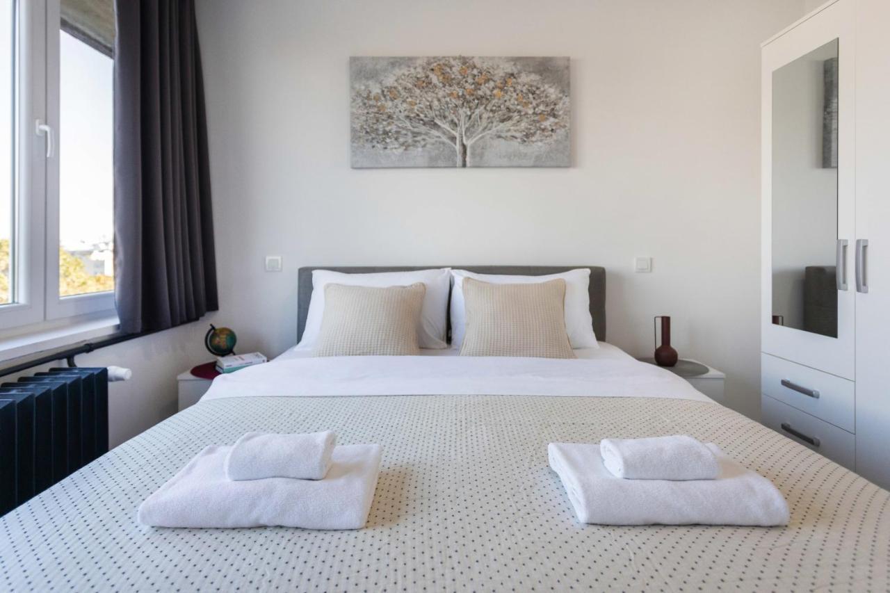 Spacious 2Bdr Apartment- Skyline View Zagreb Bagian luar foto